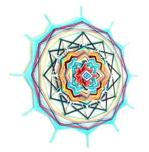 Kreativ mit Mandala, Mutterliebe Mandala Larissa